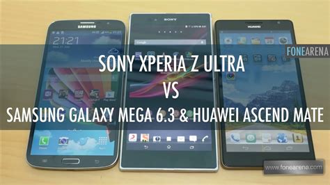 Huawei Ascend Mate vs Sony Xperia M5 Karşılaştırma